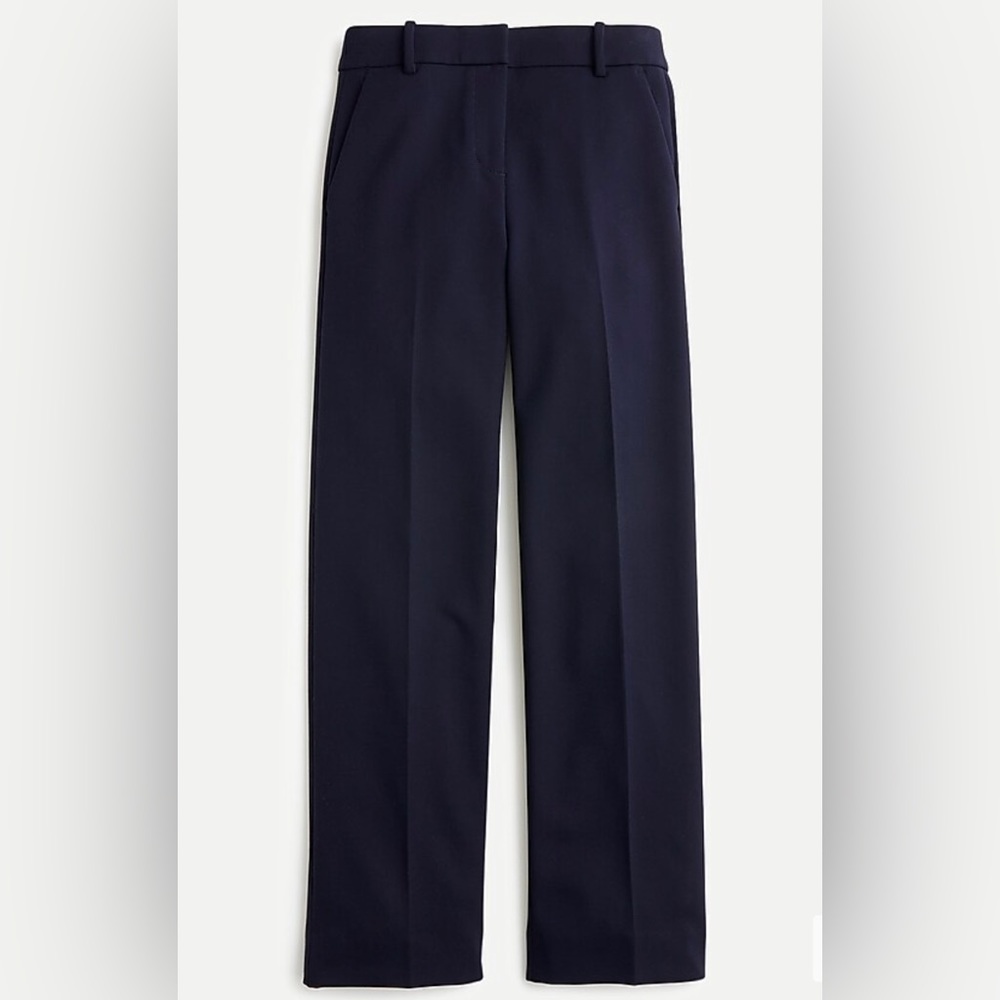 J. Crew High-rise Peyton wide-leg pant in four-season stretch